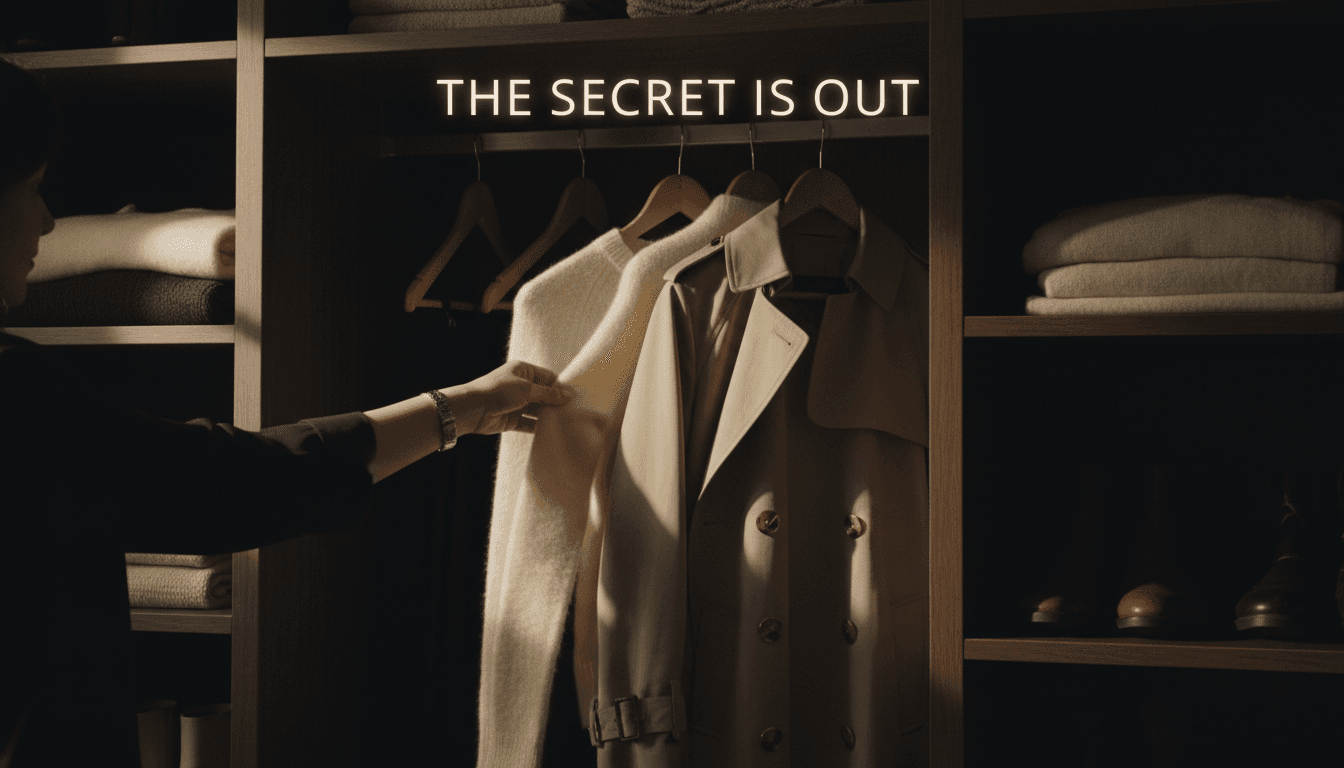 Escaping the fast fashion trap with a Stealth Wealth Formula wardrobe.