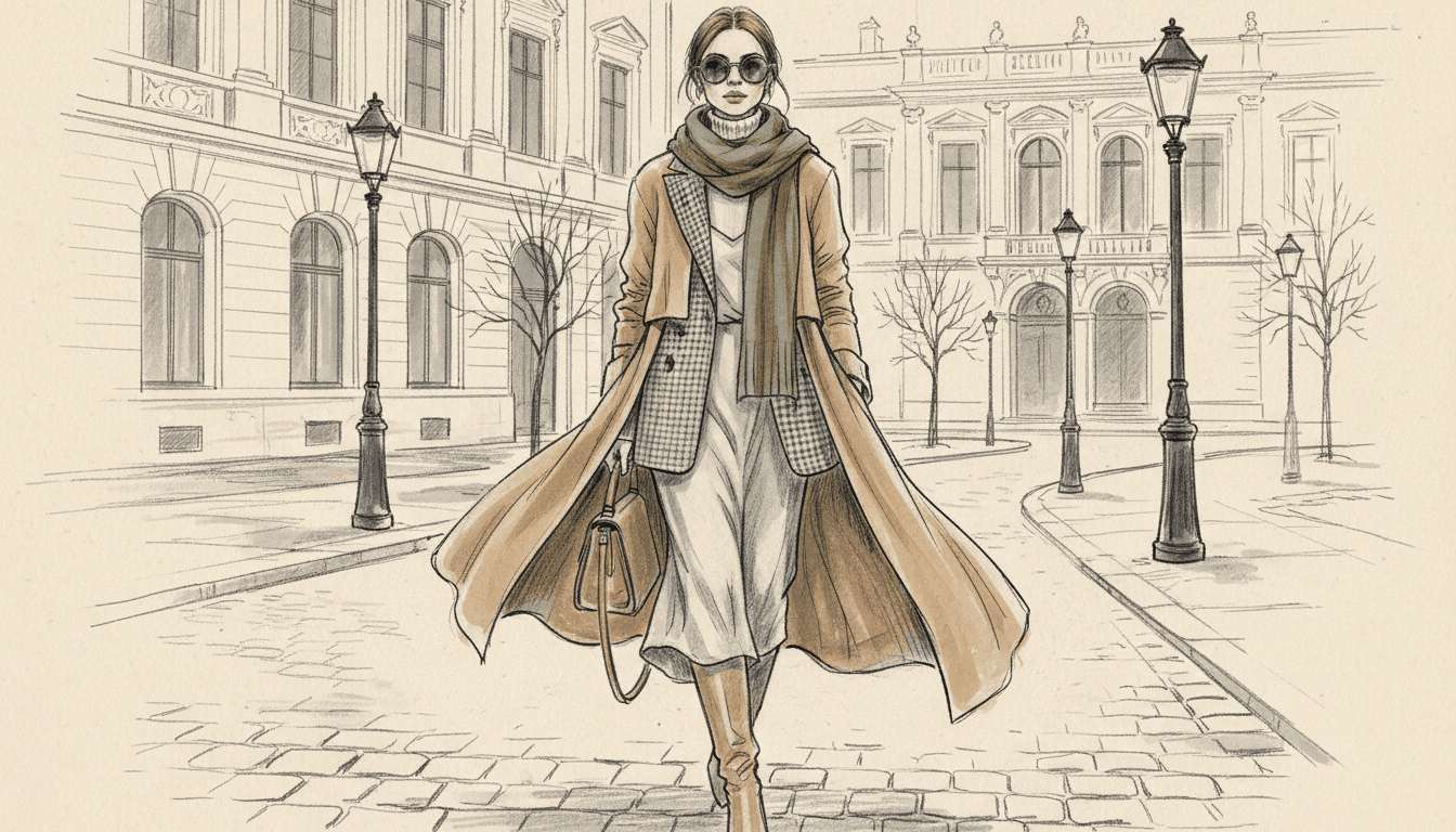 How to layer clothes without looking bulky for a chic winter look